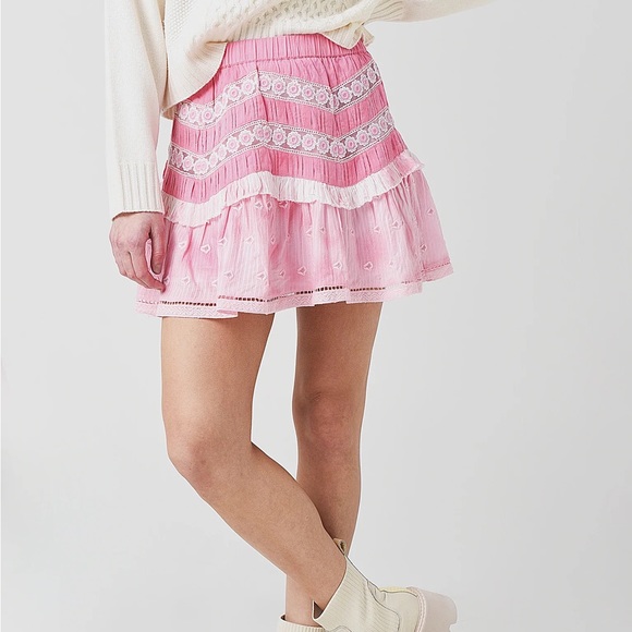 REAL LOVESHACKFANCY SKIRT - Picture 2 of 5